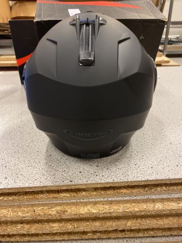 890204-4 Mc helmet. Caberg Droid matt black size xs. New