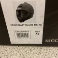 890204-5 Mc helmet. Caberg Droid matt black size xs. New