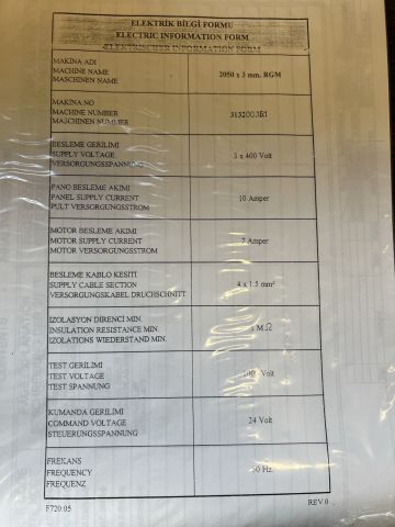 779698-11 Gradsax Durma RGM 2050 X 3 -00