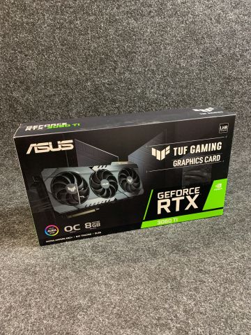 889965-2 Graphics Card ASUS Geforce RTX 3060 Ti TUF Gaming OC V2 (LHR) 8GB