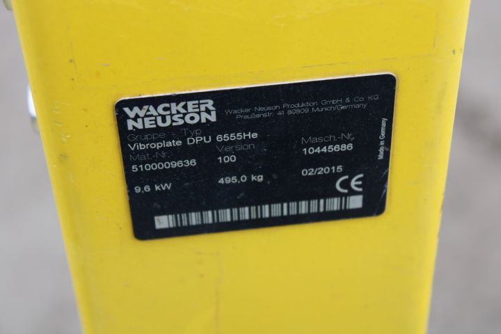 795059-16 Ground Vibrator - Wacker Neuson, DPU 6555HE