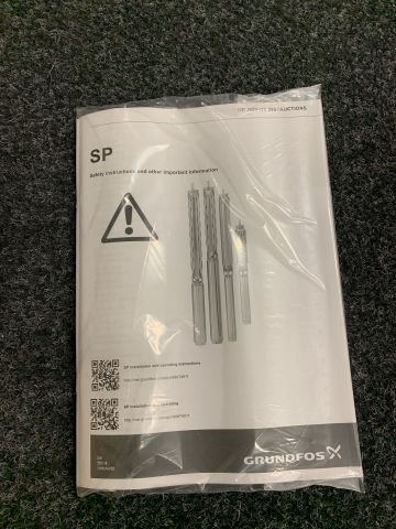 890668-3 Deep well pump Grundfors MS402 (SP3A-18)