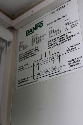 795068-7 Toalettkabin, slamtoalett TC-1, Danfo