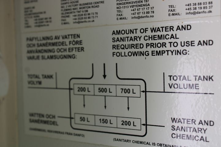 795068-8 Toalettkabin, slamtoalett TC-1, Danfo