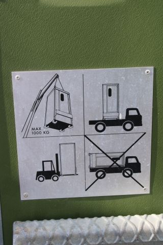 795068-16 Toalettkabin, slamtoalett TC-1, Danfo