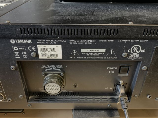 866609-10 Digital mixer YAMAHA - M7CL48