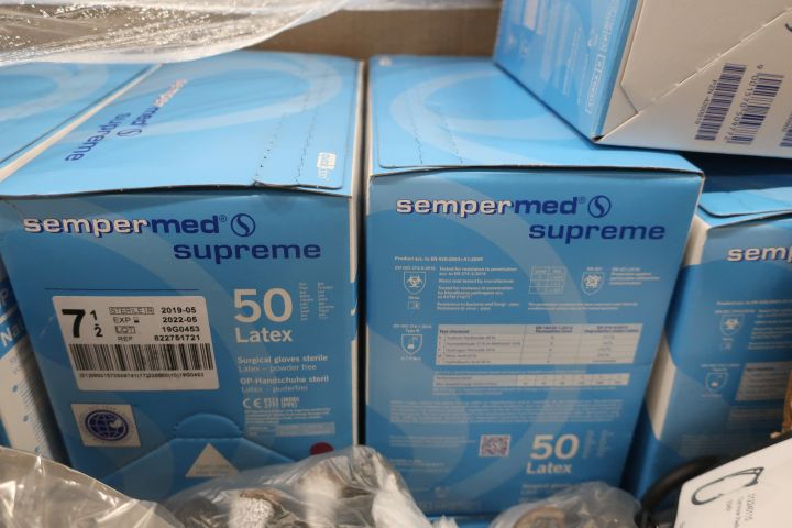 890110-17 Lot with work gloves HyFlex, Guide and Ansell etc.