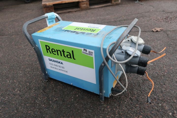 890771-2 Belysningstransformator, El-björn BT 348, 1,44KVA