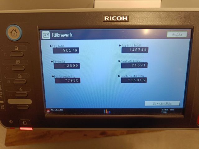 826393-16 Multifunction Printer Ricoh MP C3002