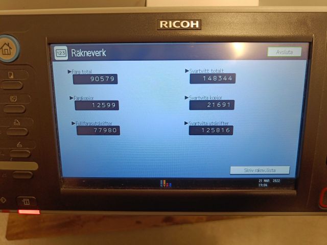 826393-17 Multifunction Printer Ricoh MP C3002