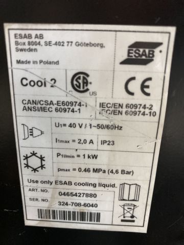 878950-17 Multi-method welding ESAB Warrior 400i CC / CV