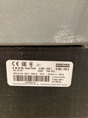 890160-6 Cleaning machine Kärcher B40 - 2017 - 1146h