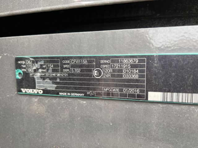 870587-11 Wheel excavator Volvo EW160E, 8765h -16