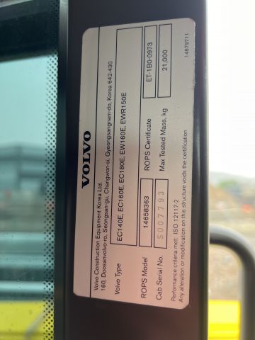 870587-71 Wheel excavator Volvo EW160E, 8765h -16