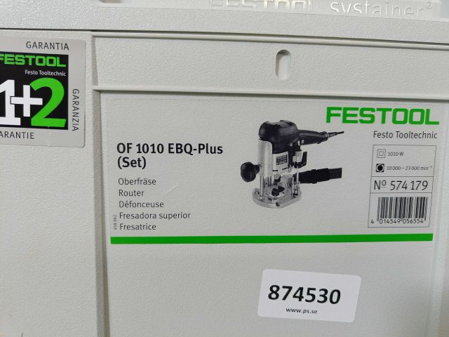 874530-2 Hand router - Festool OF 1010 EBQ-plus