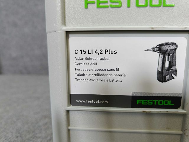 874537-3 Drill screwdriver - Festool C 15 LI 4.2 Plus