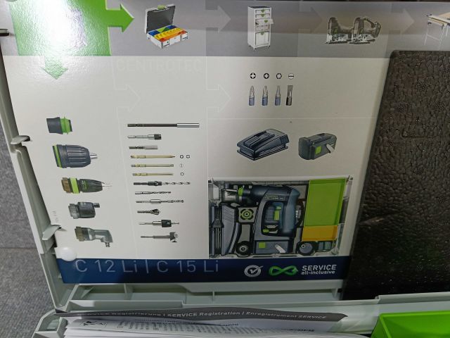 874537-2 Drill screwdriver - Festool C 15 LI 4.2 Plus