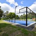 891792-1 2 complete paddle courts, duo, 10x20m [NEW and not mounted]