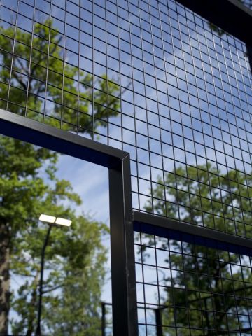 891792-3 2 complete paddle courts, duo, 10x20m [NEW and not mounted]