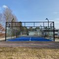 891792-4 2 complete paddle courts, duo, 10x20m [NEW and not mounted]