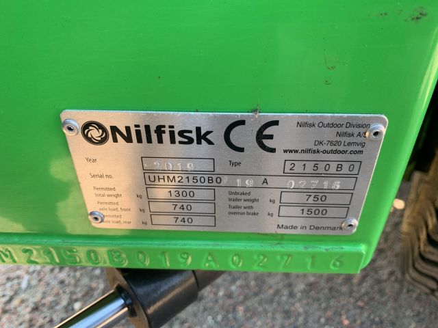 876648-17 Tool carrier Nilfisk Park Ranger 2150 -2019 (1690 h)