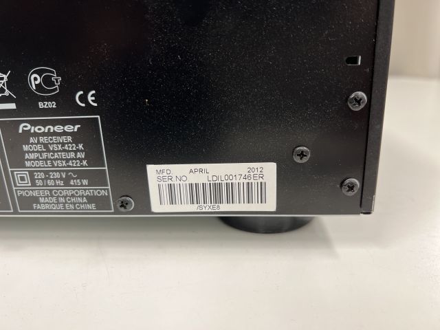 867853-4 Pioneer AV receiver vsx 422- FREE SHIPPING