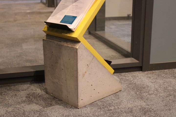 795080-2 Magazine shelf, Jonas Bohlin, "Zinc", Källemo.