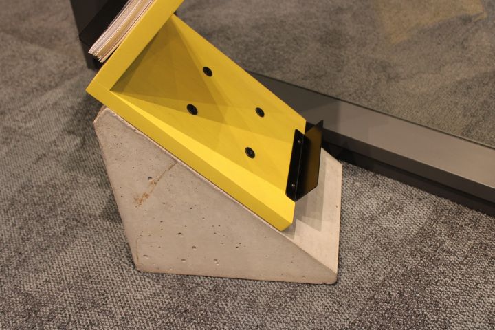 795080-6 Magazine shelf, Jonas Bohlin, "Zinc", Källemo.