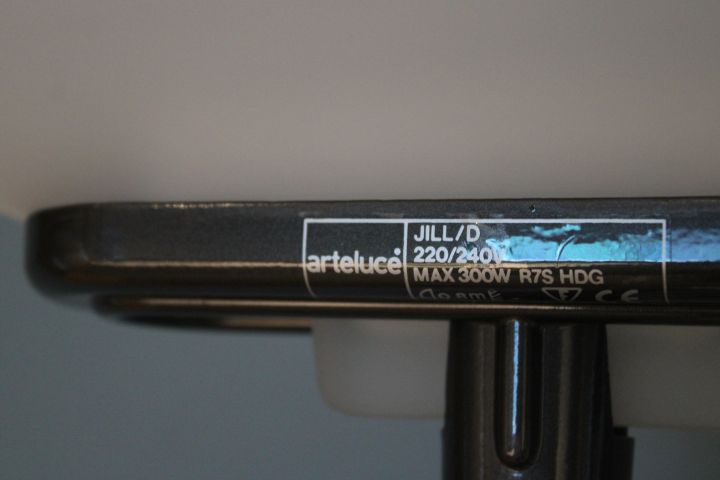 795083-6 Floor lamp, Arteluce "Jill", White