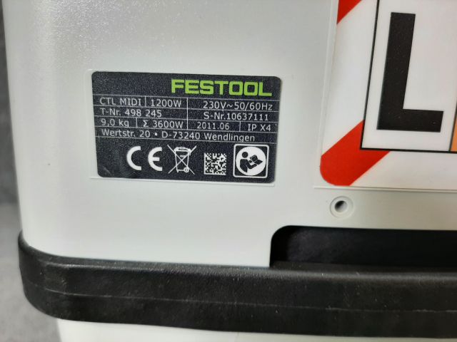 805066-9 Vacuum cleaner - Festool CTL MIDI