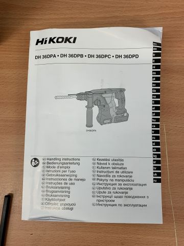 809567-5 Impact drill battery powered Hikoki DH 36DPA