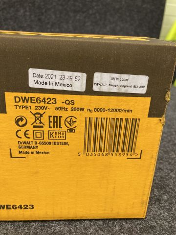 892355-3 Eccentric slip DeWALT DWE6423