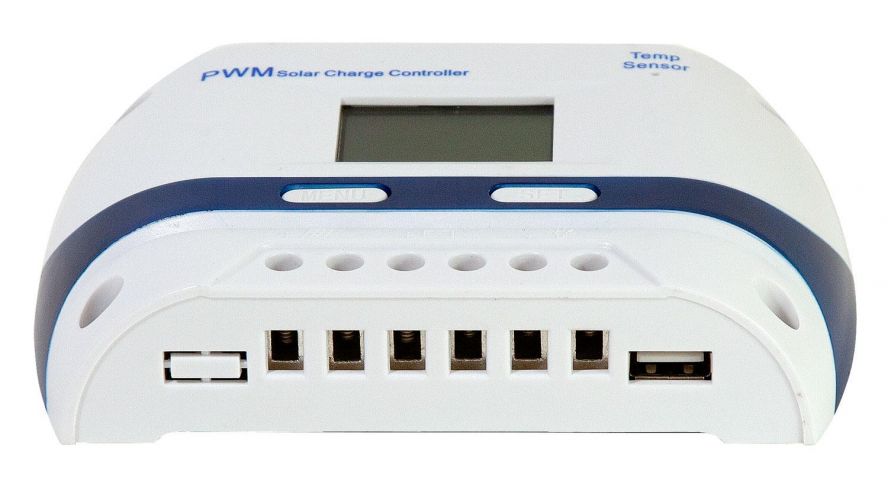 892823-2 Solar panel regulator 10 amps PWM technology