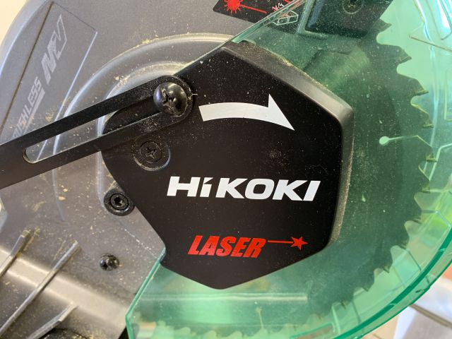 809571-4 Cut and saw saw battery-powered Hikoki C 3610DRA incl. Battery