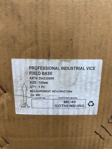 892385-2 Bench vice Luna MV-EX 150 mm