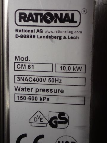 861607-18 Rational Combimaster CM61