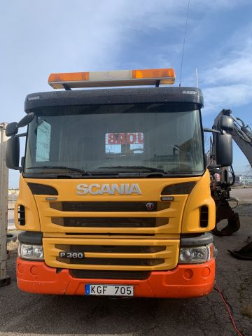 892491-5 Load changer Scania P360LB 6X2 * 4HNB (355 hp, 430444 km) -2013, rep obj