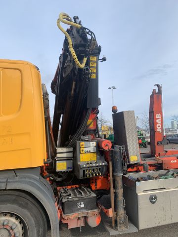892492-13 Load changer with crane Scania P380LB 6X2 * 4 HNA (374 hp, 324181 km) -2011