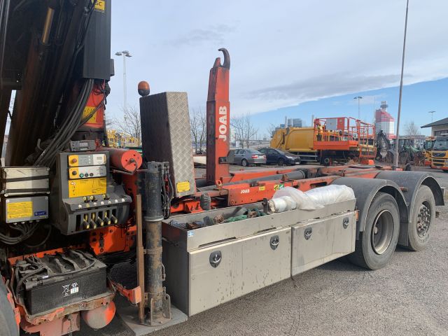 892492-14 Load changer with crane Scania P380LB 6X2 * 4 HNA (374 hp, 324181 km) -2011