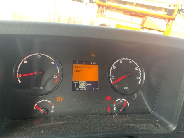 892492-46 Load changer with crane Scania P380LB 6X2 * 4 HNA (374 hp, 324181 km) -2011