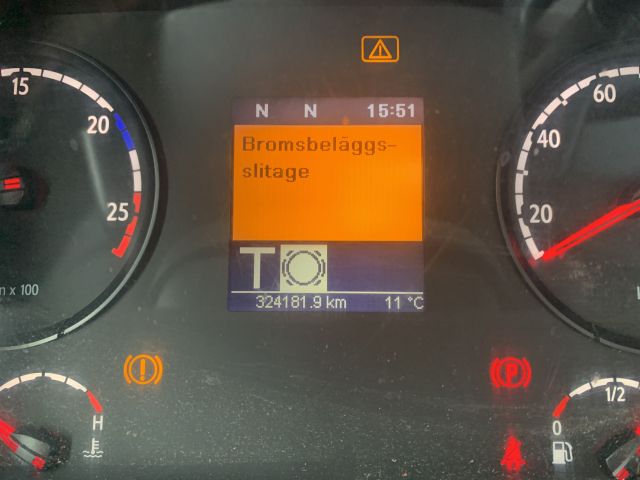 892492-51 Load changer with crane Scania P380LB 6X2 * 4 HNA (374 hp, 324181 km) -2011