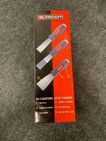 893190-3 12 pack scrapers Facom 235.J1