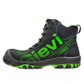 893627-1 Sievi ViperX High + safety boots S3, Black / Green, Size 40