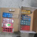 894043-3 A large number of carbide inserts from Sandvik with several, triangular