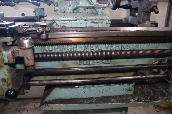 894079-4 Lathe model S8 from Köping's Mechanical Workshop including tools