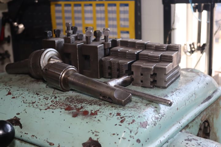 894079-9 Lathe model S8 from Köping's Mechanical Workshop including tools