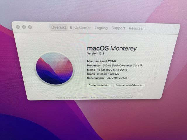 893725-4 1 pcs Apple Mac mini (late 2014)