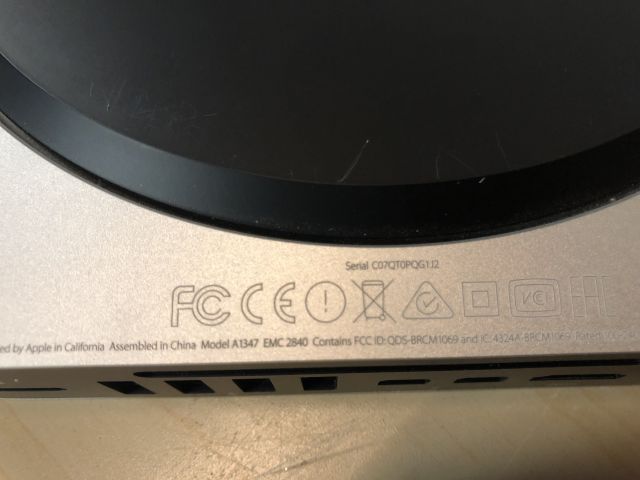 893725-7 1 pcs Apple Mac mini (late 2014)