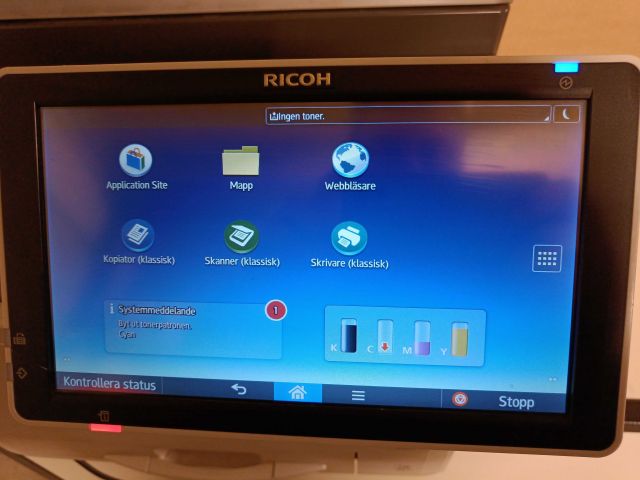 688617-8 Multifunction Printer Ricoh MP C306