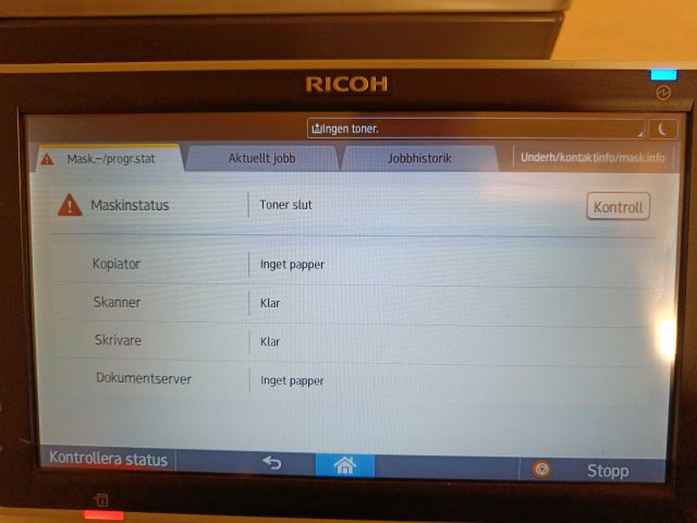 688617-11 Multifunction Printer Ricoh MP C306